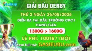 Giải đấu derby 26-05-2025