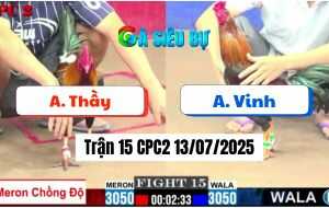 Trận 15 CPC2 13/07/2025 - Anh Vinh Hạ Gà Chồng Độ Của Anh Thầy