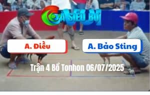 Trận 4 Bồ Tonhon 06/07/2025 - Anh Bảo Sting Hạ Anh Điều Vất Vả